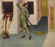 SANO di Pietro, Beheading of St John the Baptist agf